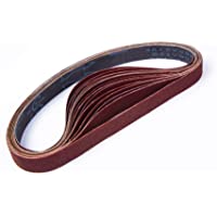 STEBRUAM Bandas de Lija 25 x 762 mm-Banda Abrasiva 3 x grano 80-120-150-240-400 para Lijadora de Banda-para Quitar el…